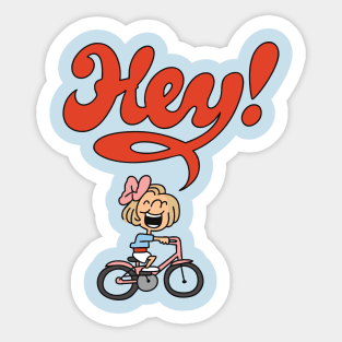 Hey! - Interjection Schoolhouse Rock Sticker